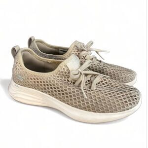 Skechers Ultra Go tan‎ athletic shoes sneakers sz 7